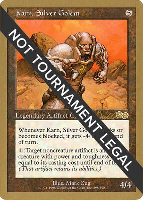 Karn, Silver Golem - 1999 Kai Budde