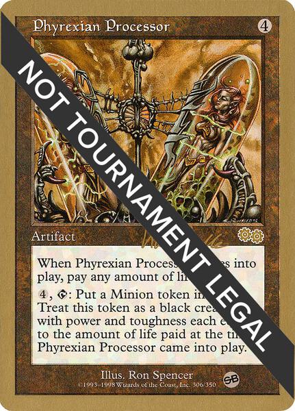 Phyrexian Processor - 1999 Kai Budde (USG) (SB) - World