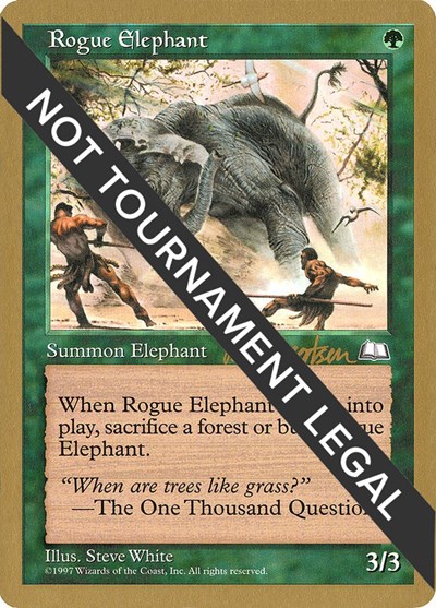 Rogue Elephant - 1997 Svend Geertsen (WTH)
