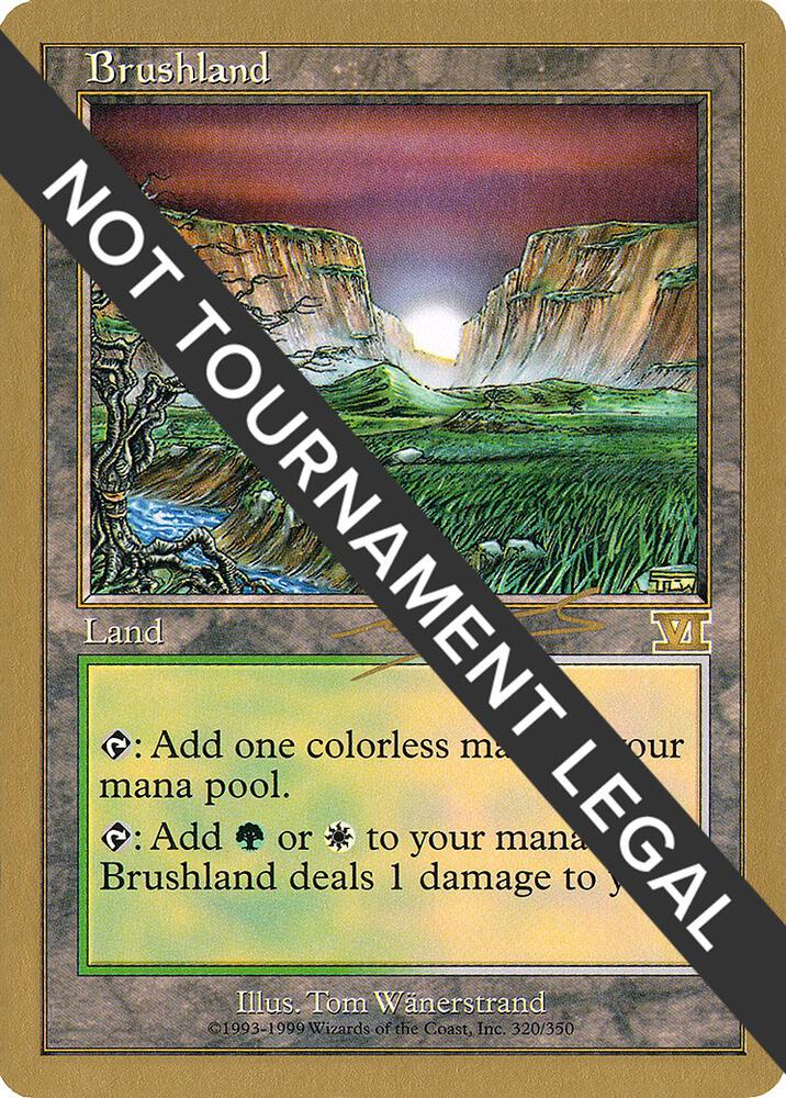 Brushland - 2000 Nicolas Labarre (6ED)
