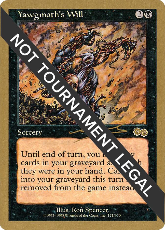 Yawgmoth's Will - マジック：ザ・ギャザリング　32 Yawgmoth's Will - Urza's Saga - Magic: The Gathering