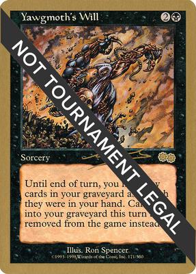 Yawgmoth's Will - 2000 Nicolas Labarre