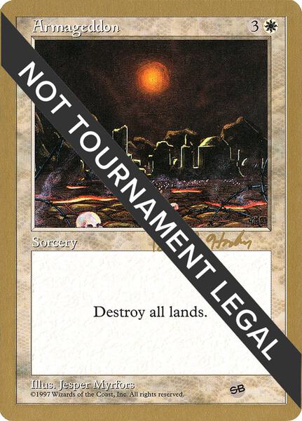 Armageddon - 1998 Brian Hacker (5ED) (SB) - World Championship