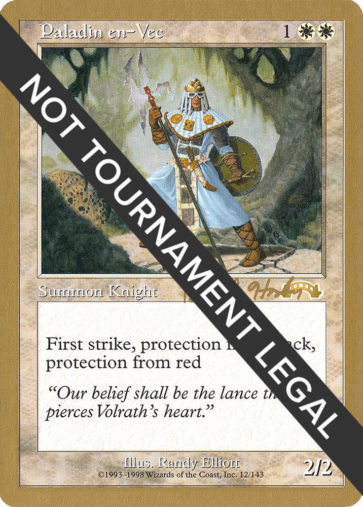 Paladin en-Vec - 1998 Brian Hacker (EXO) - World Championship