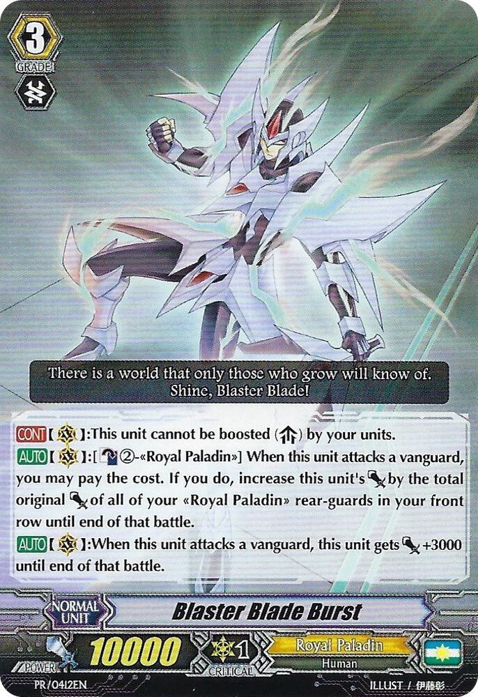 Blaster Blade Burst - Promo Cards - Cardfight Vanguard - TCGplayer.com