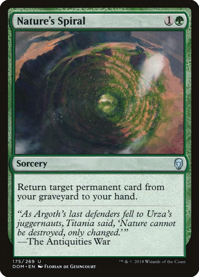 Nature's Spiral - Dominaria - Magic: The Gathering - TCGplayer.com