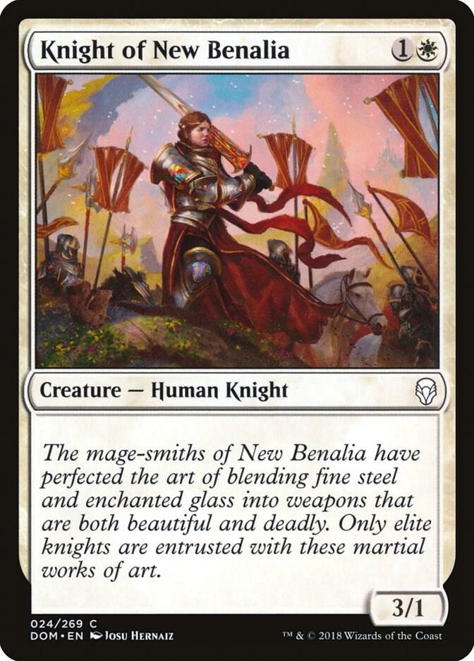 Knight of New Benalia - Dominaria - Magic: The Gathering