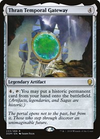 Thran Temporal Gateway - Dominaria - Magic: The Gathering card