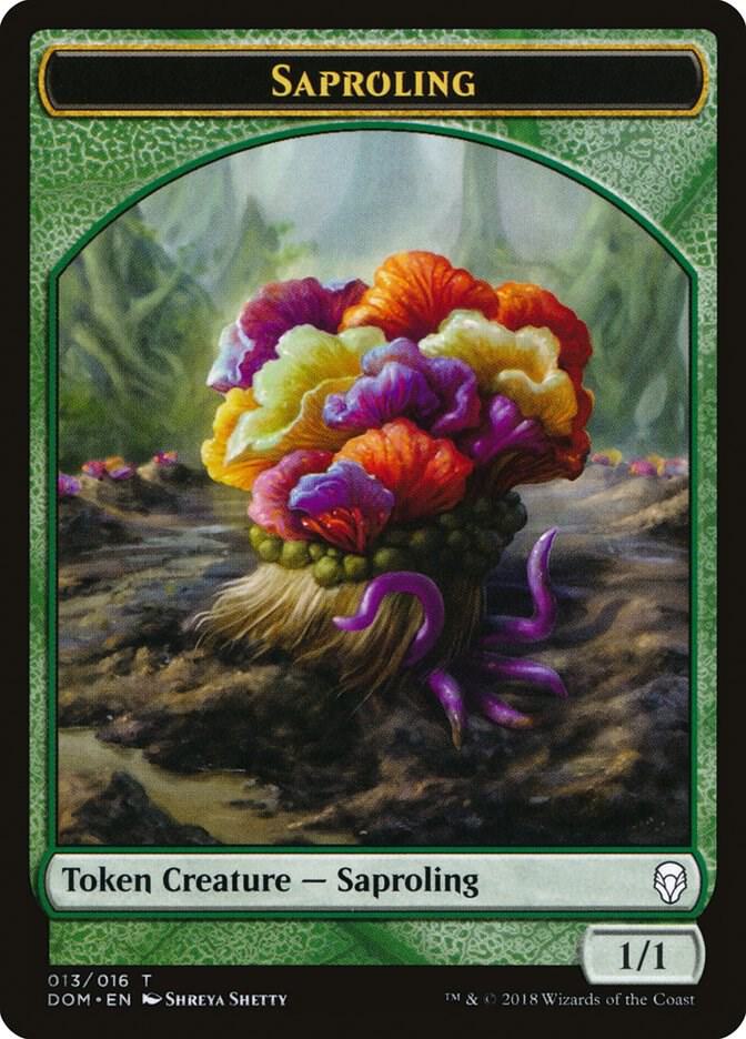 Saproling Token (013) - Dominaria - Magic: The Gathering