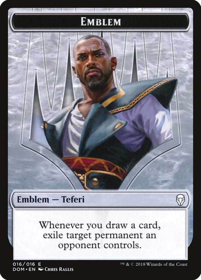 Emblem - Teferi, Hero of Dominaria - Dominaria - Magic: The