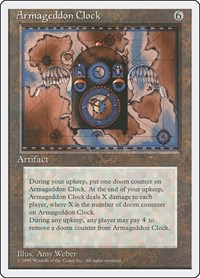 Armageddon Clock - Fourth Edition - Magic: The Gathering card