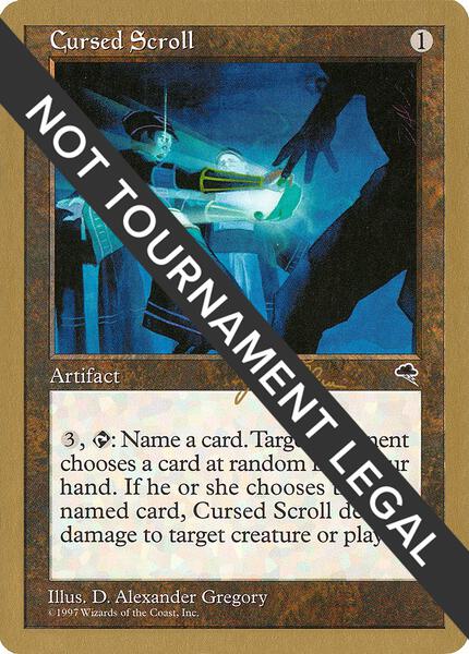 マジック：ザ・ギャザリング 1999 World Championship (Jakub Slemr) Duress - 1999 Jakub Slemr (USG) - World Championship Decks