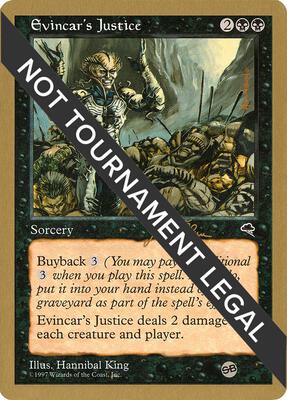 Evincar's Justice - 1999 Jakub Slemr
