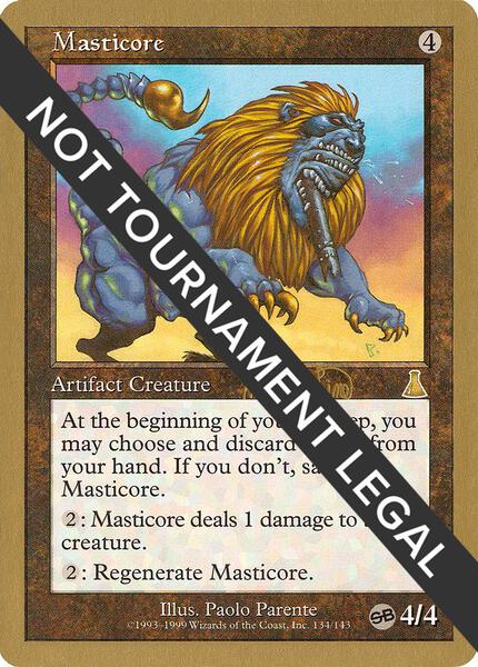 マジック：ザ・ギャザリング Mark Le Pine MTG Masticore - 1999 Mark Le Pine (UDS) (SB) - World Championship