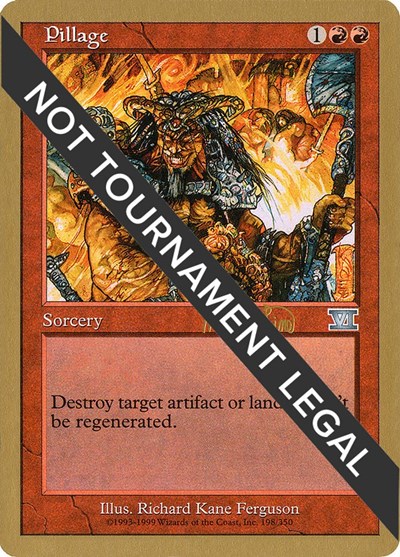 Pillage - 1999 Mark Le Pine (6ED)