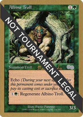 Albino Troll - 1999 Matt Linde