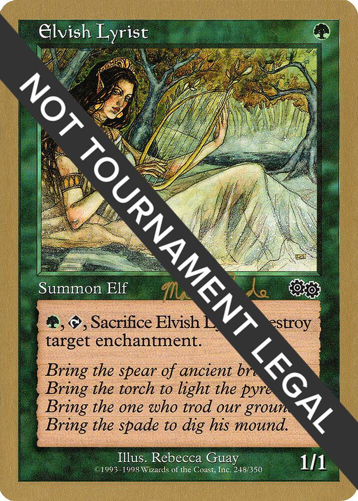 Elvish Lyrist - 1999 Matt Linde (USG)