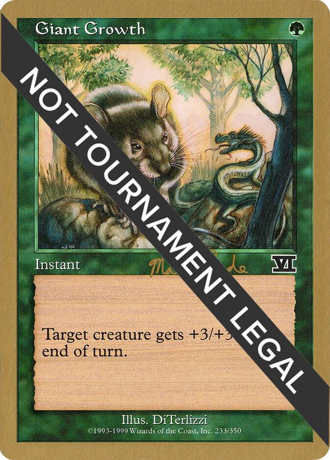 Giant Growth - 1999 Matt Linde (6ED)