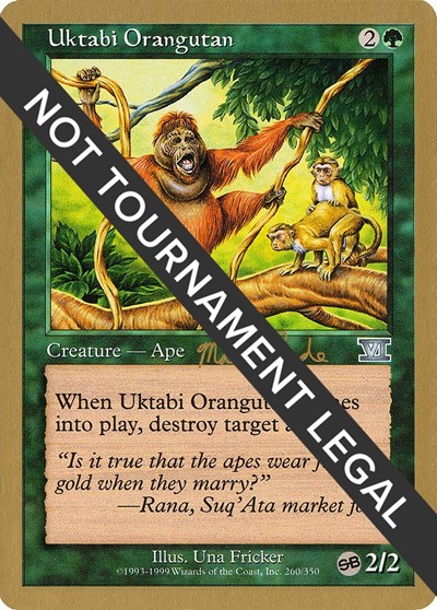 Uktabi Orangutan - 1999 Matt Linde (6ED) (SB)