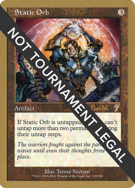 Static Orb - 2001 Alex Borteh (7ED) - World Championship Decks