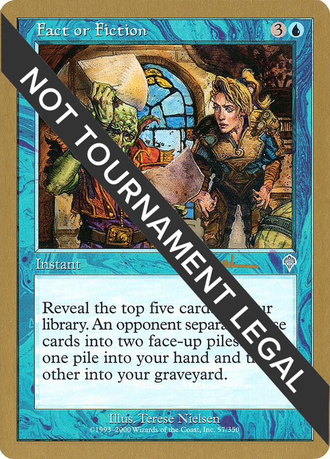 Fact or Fiction - 2001 Antoine Ruel (INV) - World Championship Decks - Magic:  The Gathering - TCGplayer.com