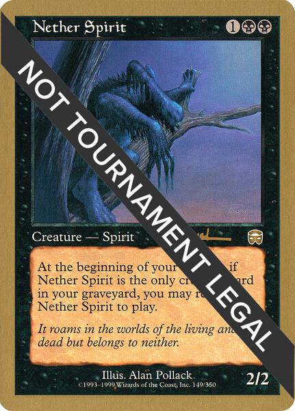 MTG 冥界のスピリット/Nether Spirit FOIL BGS8.5 MTG 冥界の