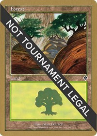 Forest (349) - 2001 Jan Tomcani (INV) - World Championship Decks - Magic: The Gathering card