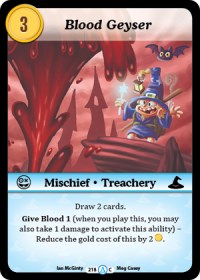Blood Geyser