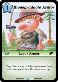Biodegradable Armor