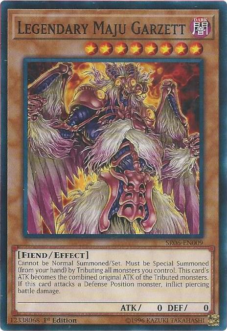 遊戯王 Legendary Maju Garzett - Structure Deck: Lair of Darkness - YuGiOh