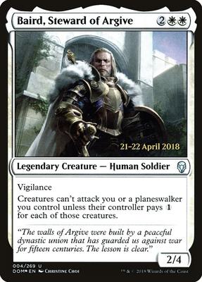Baird, Steward of Argive #4 – Prerelease Cards (Uncommon)