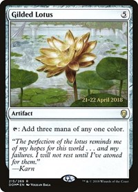 Gilded Lotus (Prerelease Cards)
