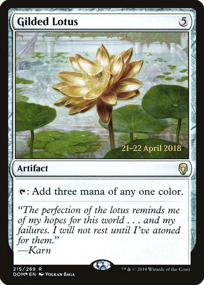 Gilded Lotus #215s — Dominaria Promos