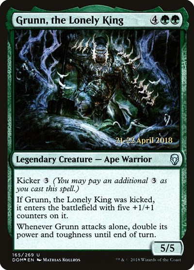 Grunn the Lonely King