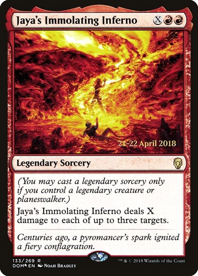 Jayas Immolating Inferno