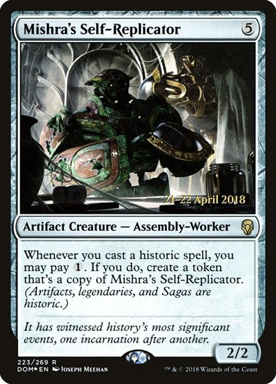Mishras Self Replicator