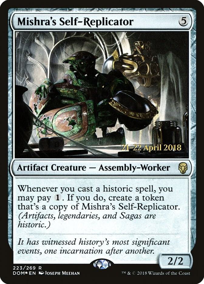 Mishra's Self-Replicator #223s — Dominaria Promos