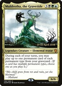 Muldrotha, the Gravetide (Prerelease Cards)