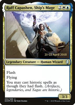 Raff Capashen, Ship's Mage #202 – Prerelease Cards (Uncommon)