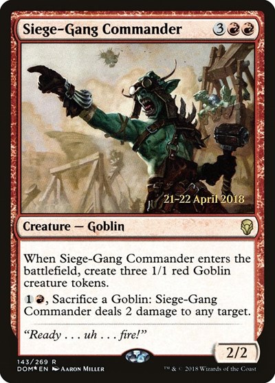 Siege Gang Commander