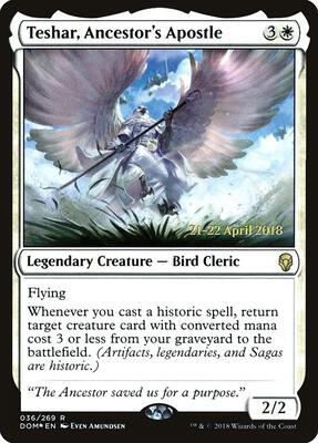 Teshar, Ancestor's Apostle #36 – Prerelease Cards (Rare)
