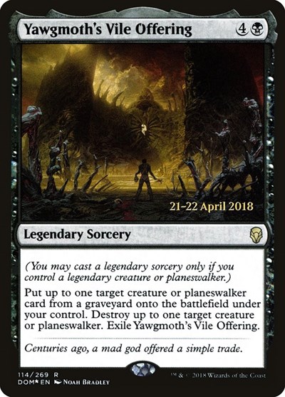 Yawgmoths Vile Offering