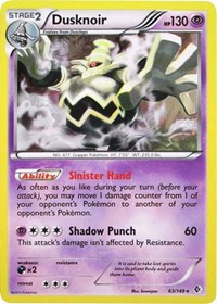 Dusknoir - 63/149 (Cosmos Holo) #063/149 from Blister Exclusives Pokemon card image