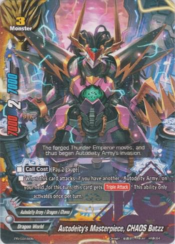 Autodeity's Masterpiece, CHAOS Batzz - Promo Cards - Future Card