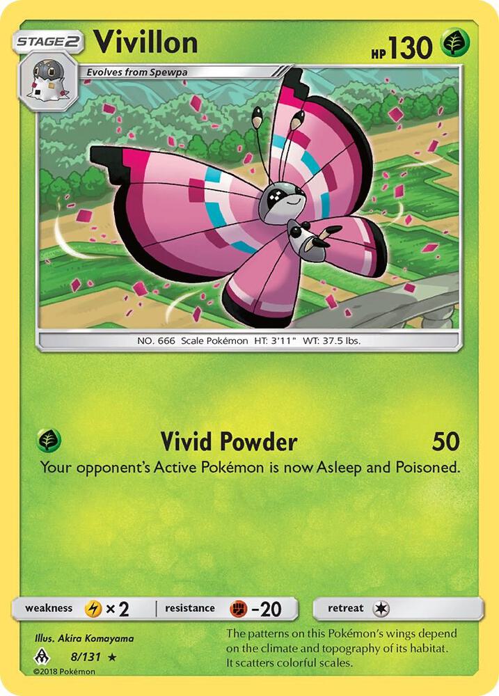 Vivillon 8/131