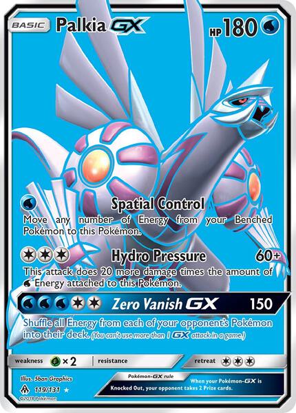Palkia GX (Full Art)