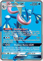 Greninja GX (Full Art) - SM - Forbidden Light - Pokemon