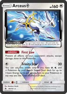 Arceus Prism Star - SM - Forbidden Light - Pokemon - TCGplayer.com
