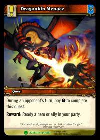 Dragonkin Menace - Heroes of Azeroth - WoW - TCGplayer.com