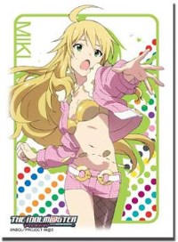 Bushiroad Sleeve Collection HG Vol.399: The IDOLM@STER - Miki Hoshii (60-Pack) · Bushiroad Card Sleeves